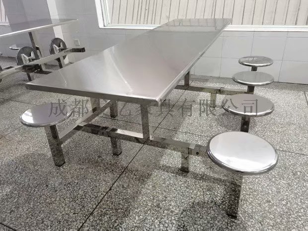 学校食堂不锈钢快餐桌椅